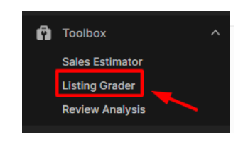 Use the Listing Grader